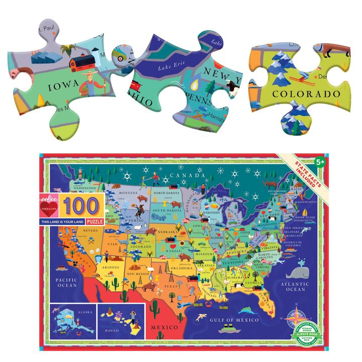 This Land is Your Land 100 Piece Puzzle