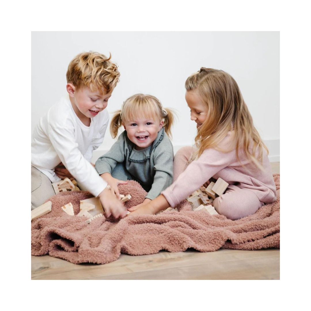 French Rose Bamboni Toddler Blanket