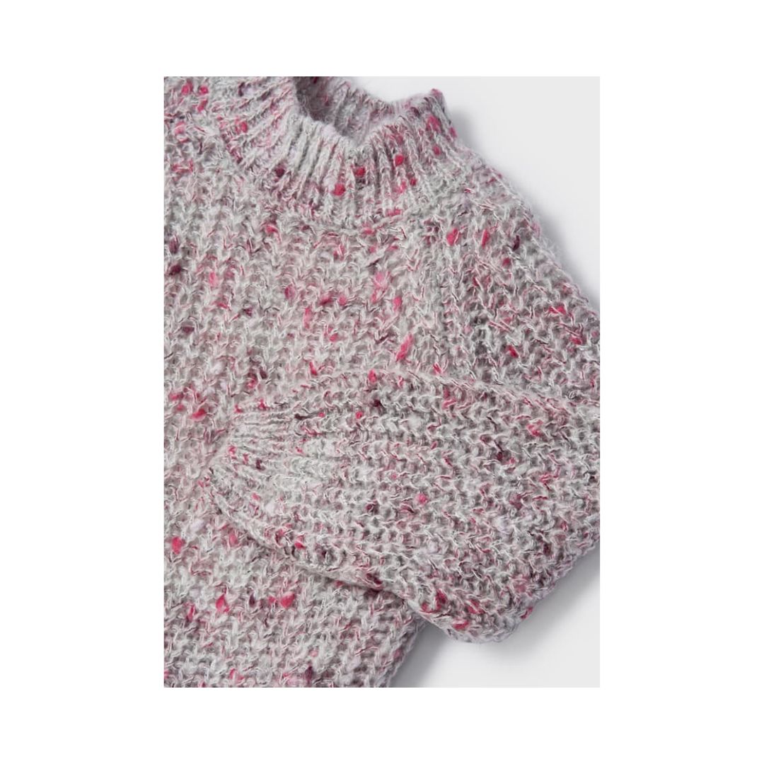 Natural Raspberry Sweater