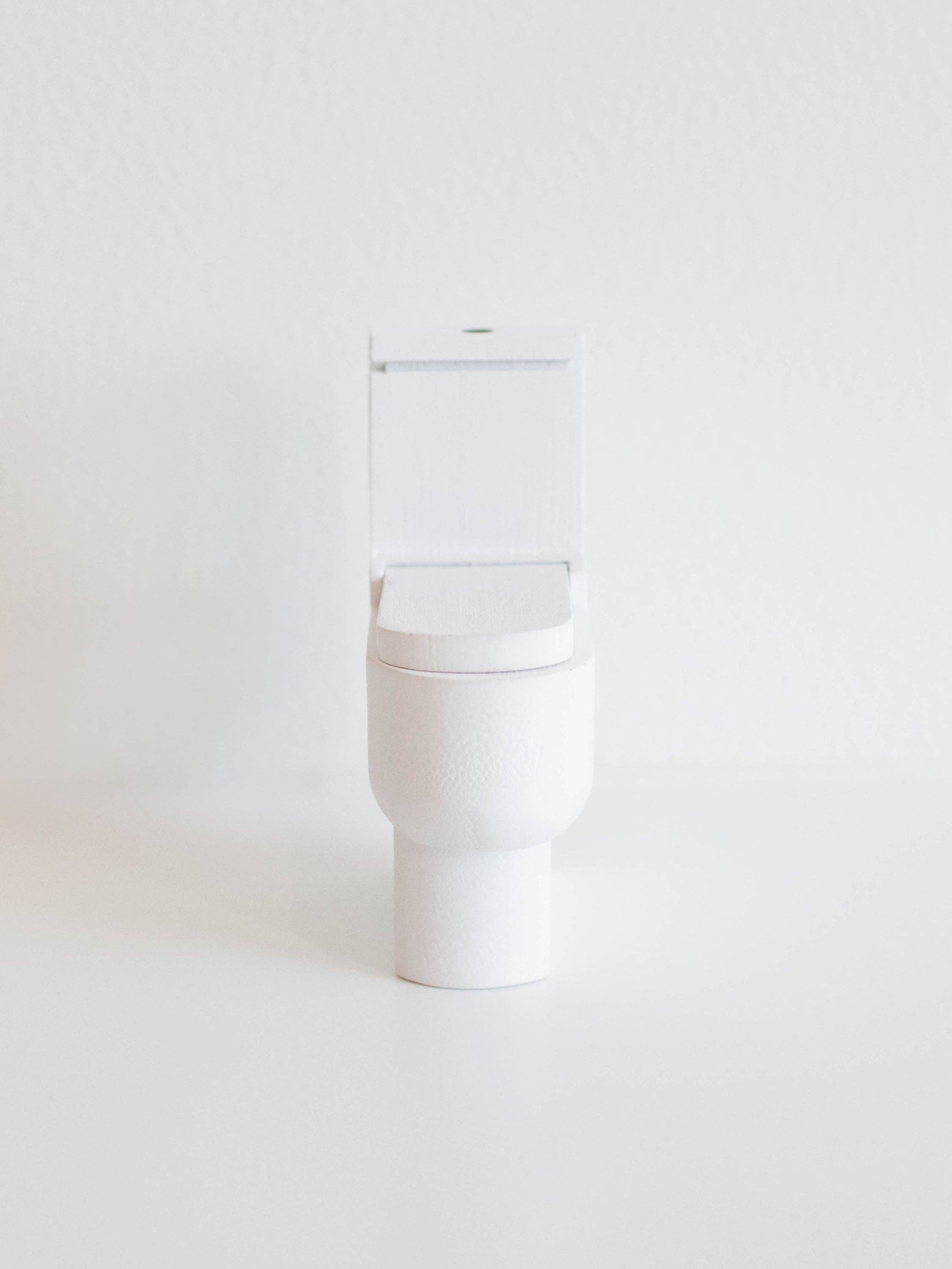 Dollhouse Toilet | White