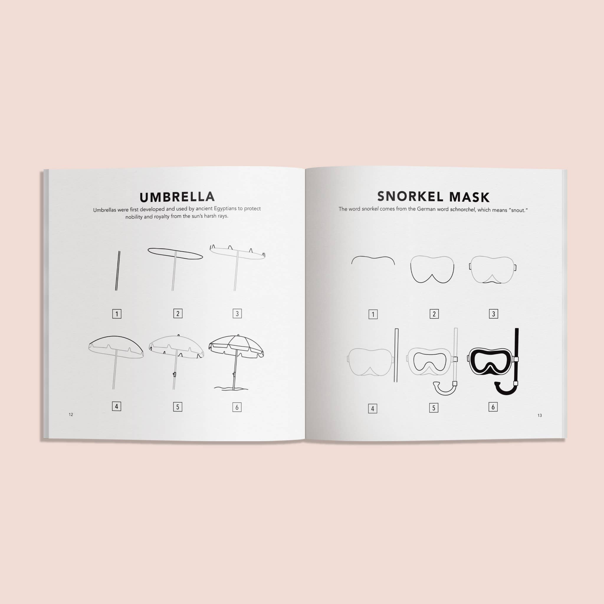 Summer Things: How to Draw Books for Kids (Summer Activity)