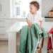 Seagrass Lush Receiving Blanket — gallery photo 3