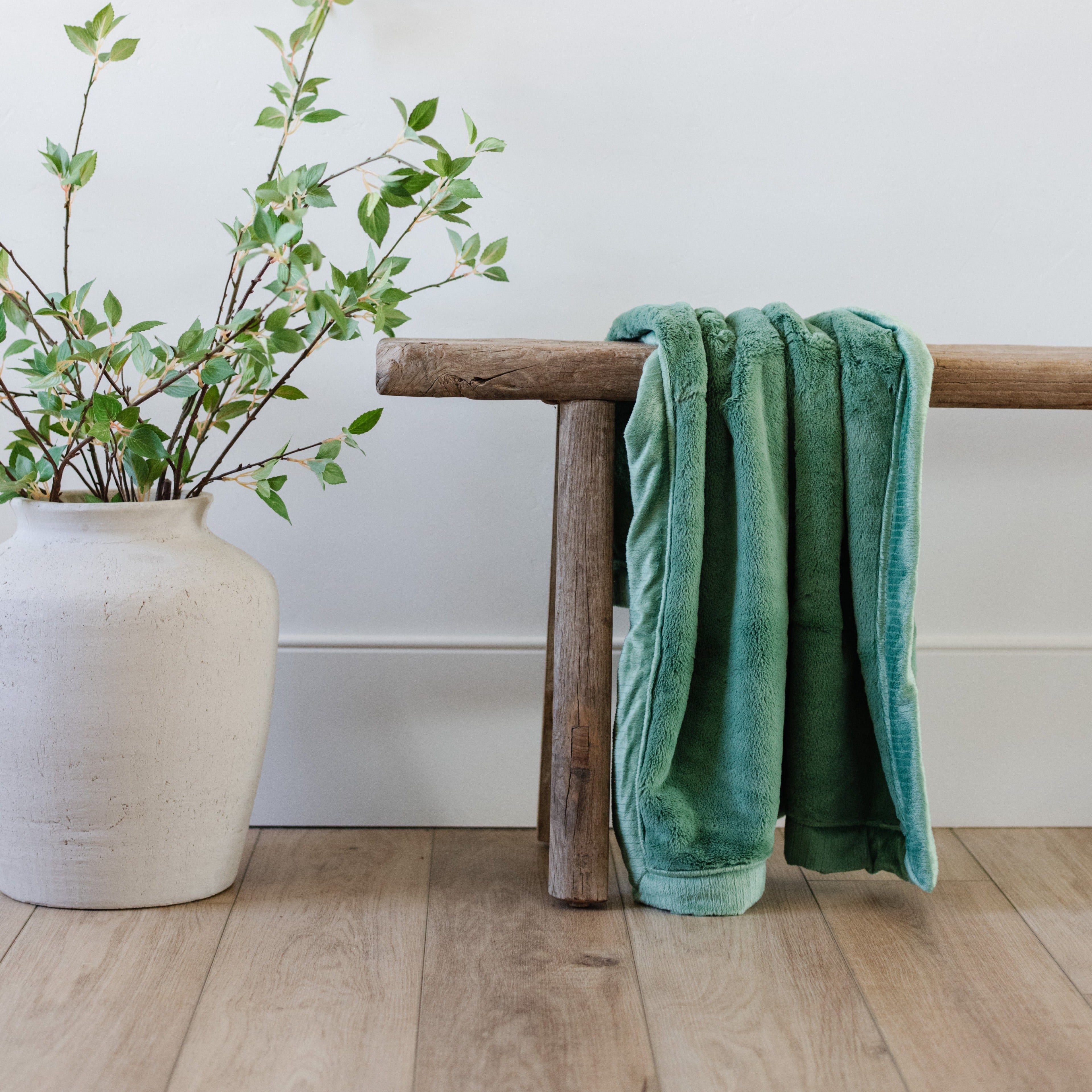 Seagrass Lush Receiving Blanket — gallery photo 4