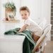 Seagrass Lush Receiving Blanket — gallery photo 2