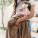 Hazelnut Lush Receiving Blanket — gallery photo 3