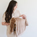 Hazelnut Lush Receiving Blanket — gallery photo 2