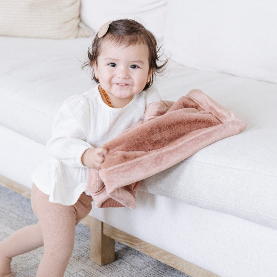 Rosy Mini Lush Blanket