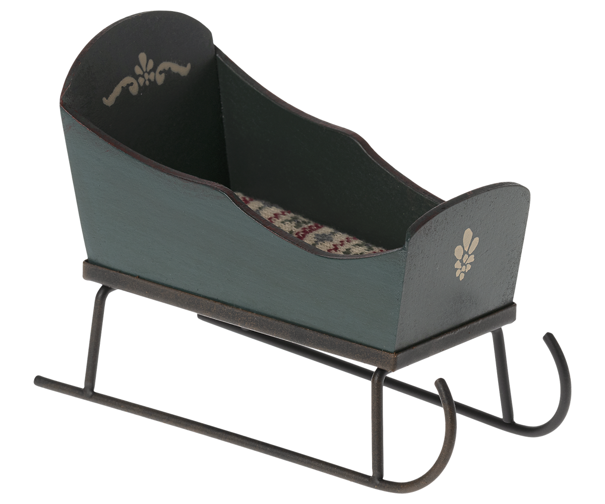 Green Mouse Size Sleigh