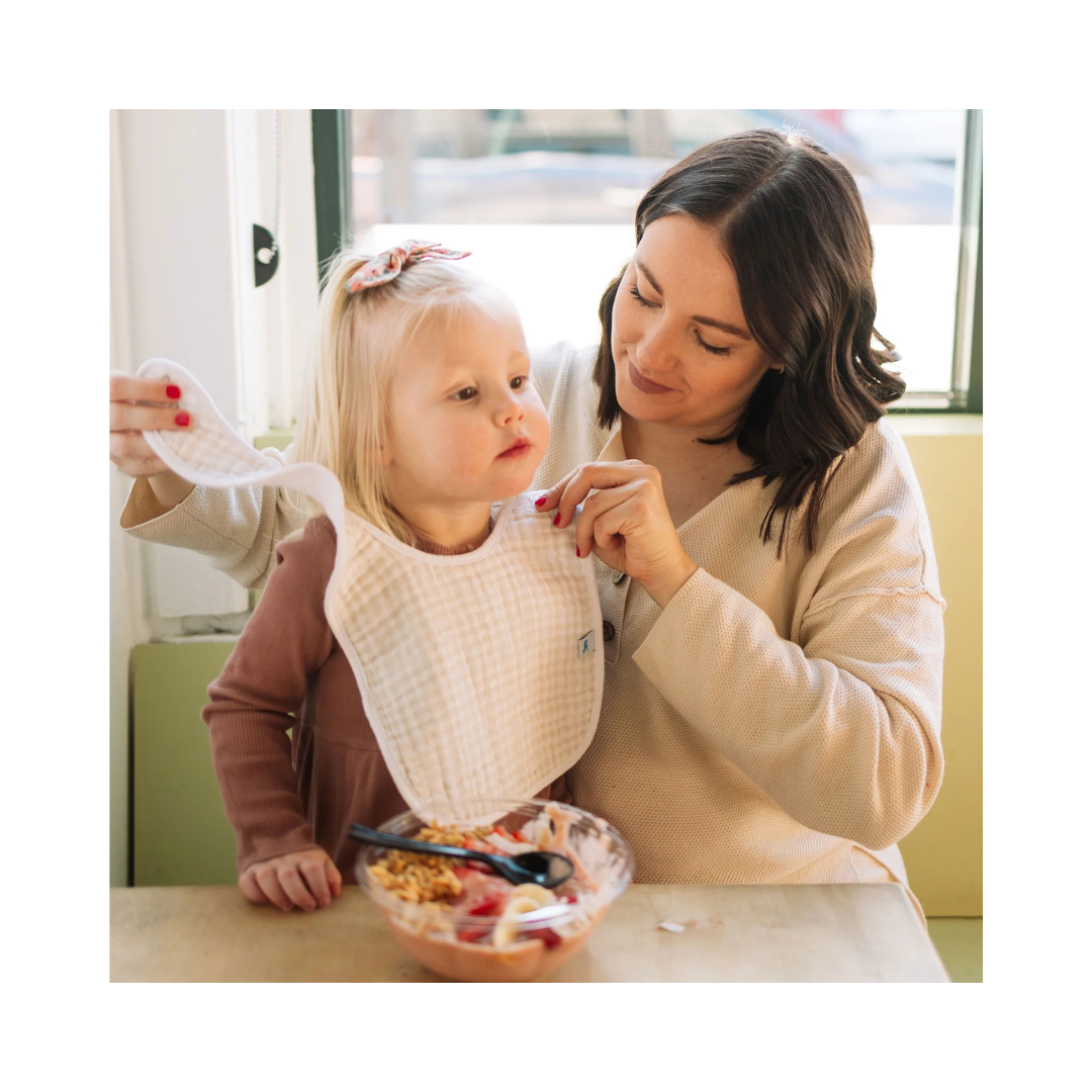 Cotton Muslin Classic Bib 3 Pack - Farmyard