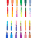 OOLY Switch-Eroo markers with color-changing swatches