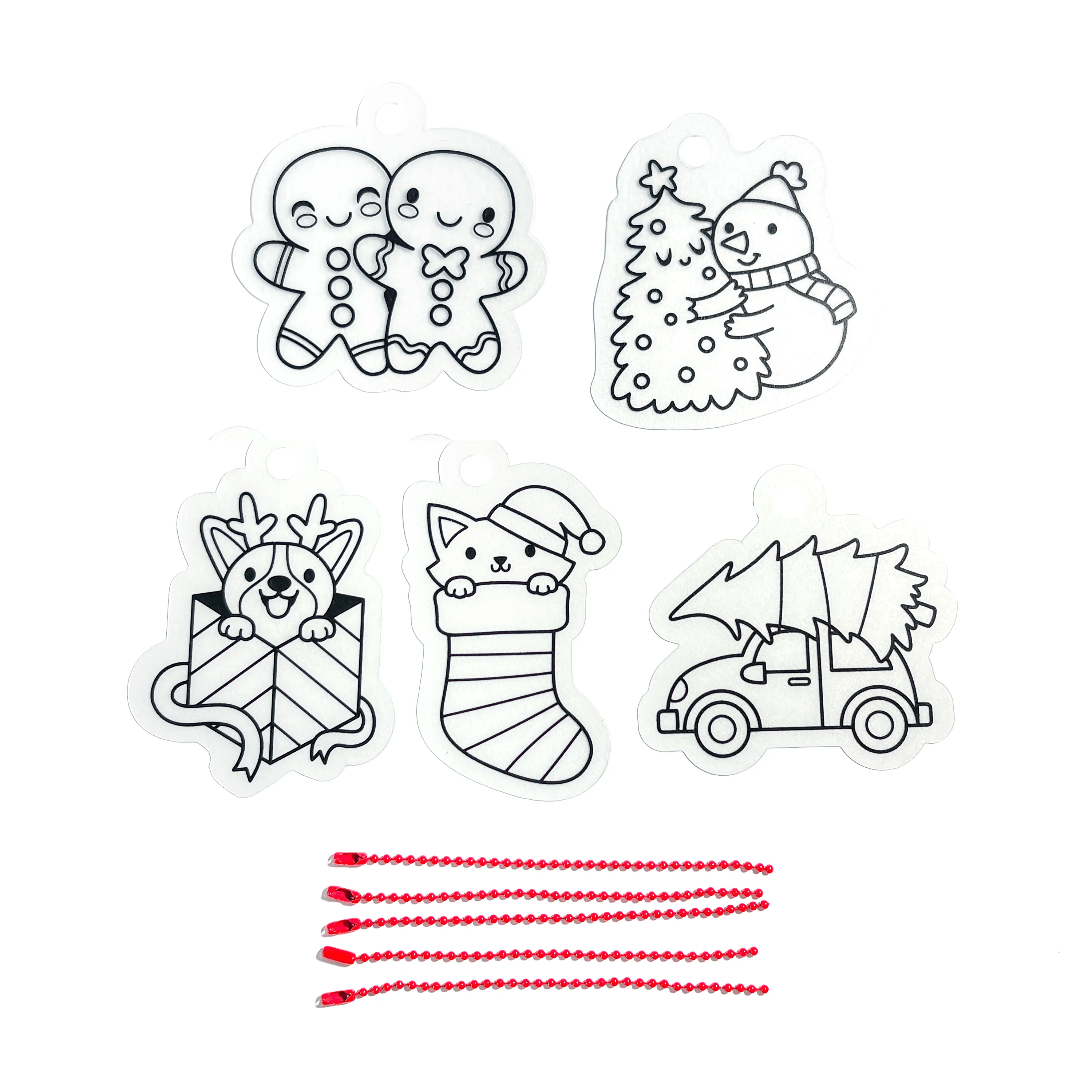 Mini Shrink-Its! DIY Shrink Art Kit - Holly Jolly