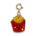 Gold Glitter French Fries Charm