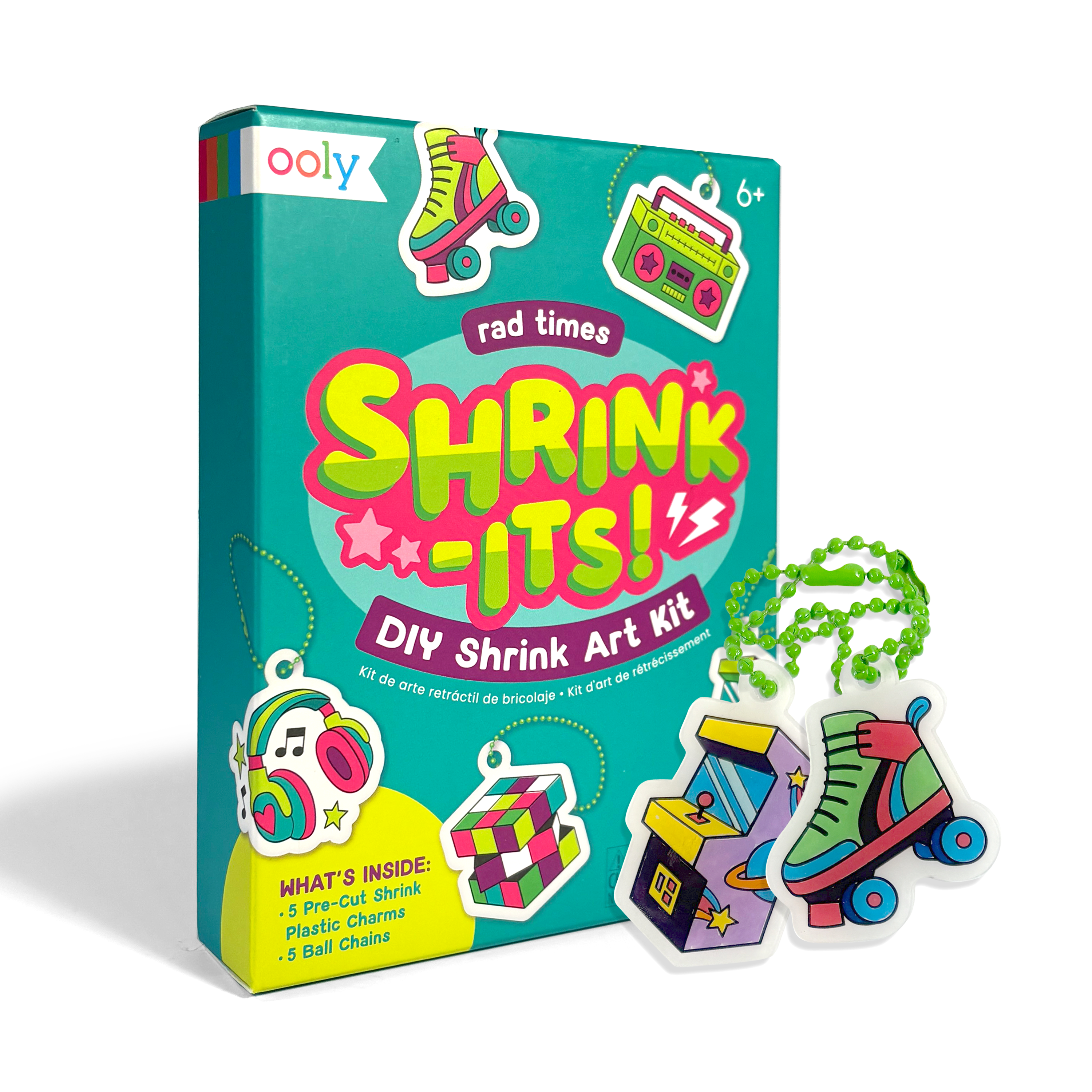 Mini Shrink-Its! DIY Shrink Art Kit - Rad Times