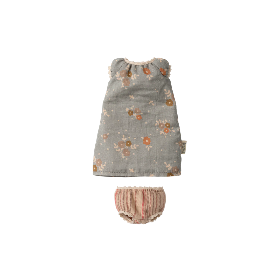 Floral Dress for Bunny, Size 1