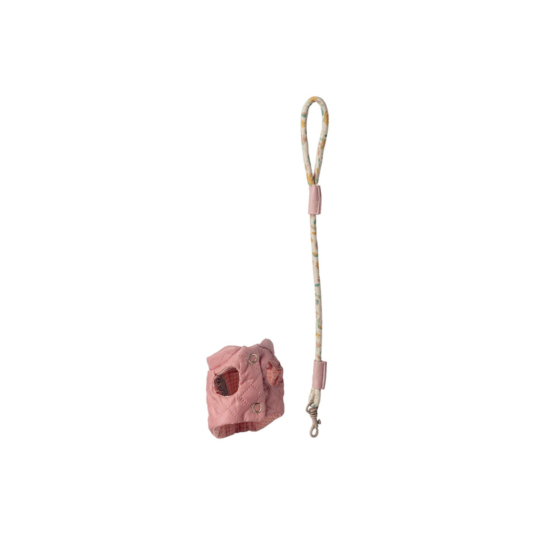 Pet Supply Harness and Leash Rose