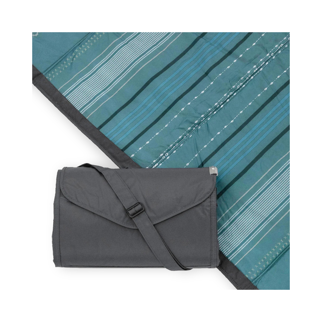 Shoreline Stripe Outdoor Blanket 5' x 7'