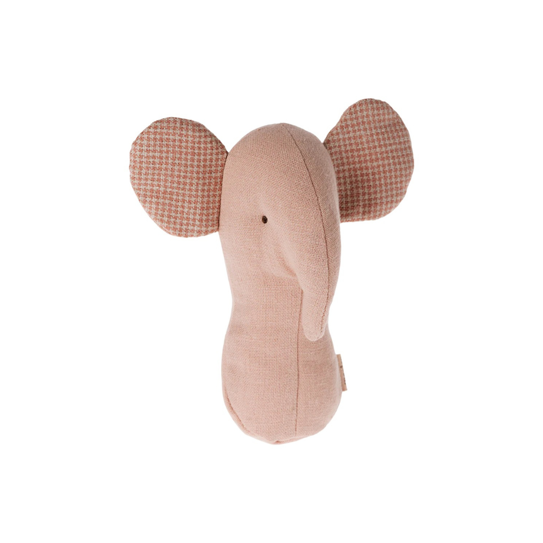 Lullaby Friends Elephant Rattle, Rose