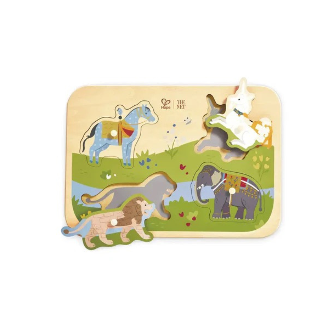 Majestic Animals Peg Puzzle
