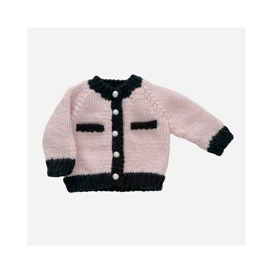 Pink and Black Coco Cardigan