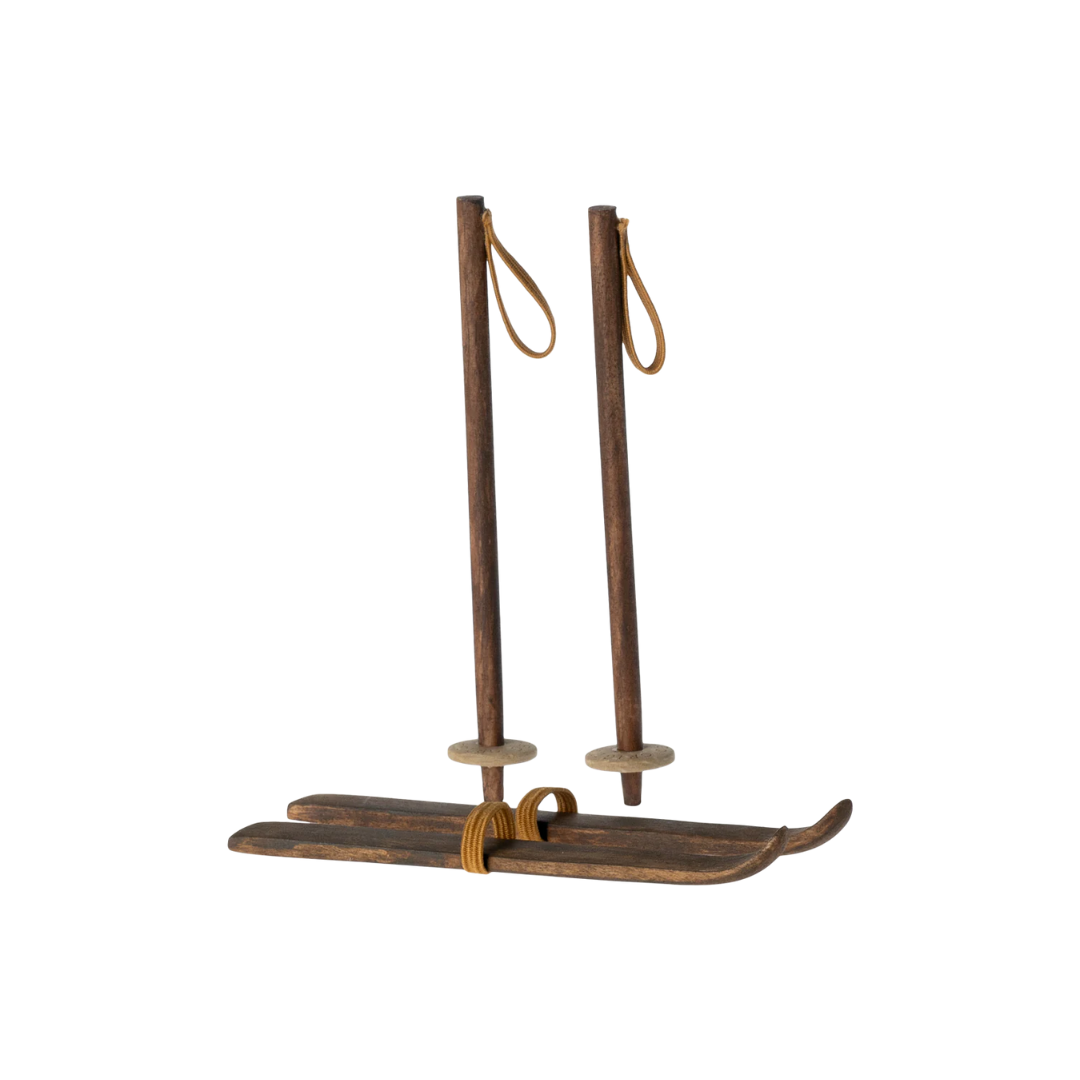 Ski & Ski Poles Big Sister & Brother Mouse