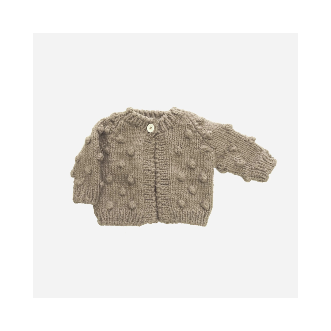 Flax Popcorn Cardigan