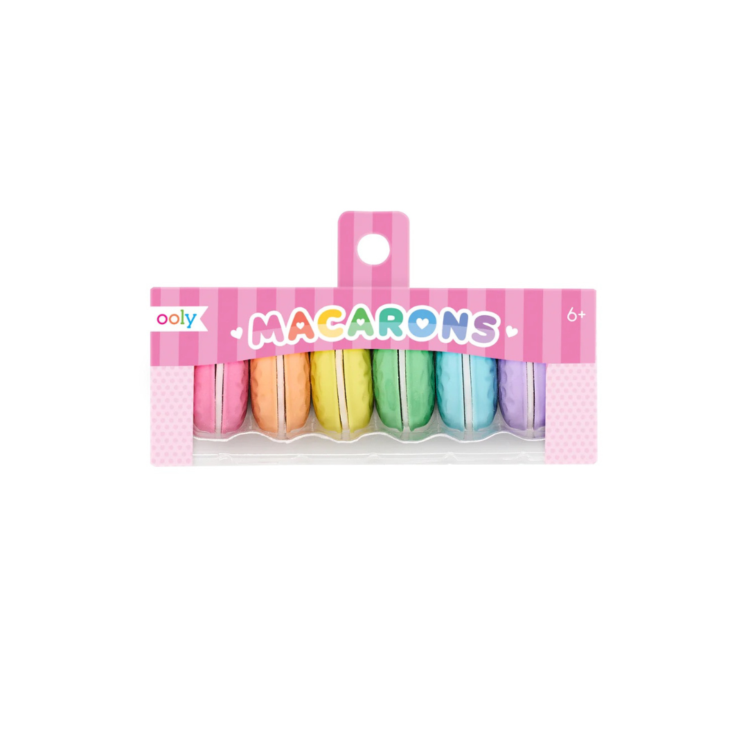 Macarons Erasers