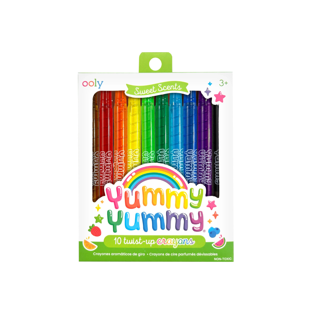 Yummy Yummy Scented Twist up Crayons