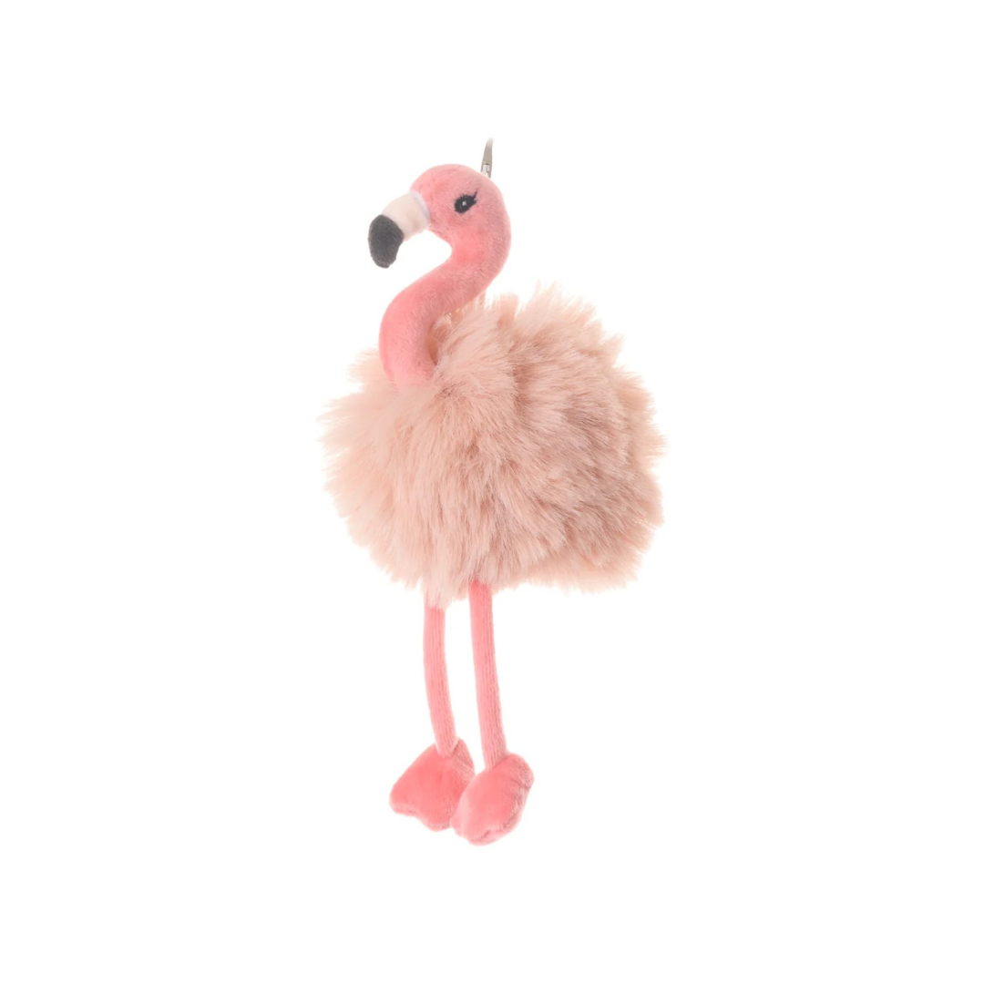 Phoebe Flamingo Bag Charm
