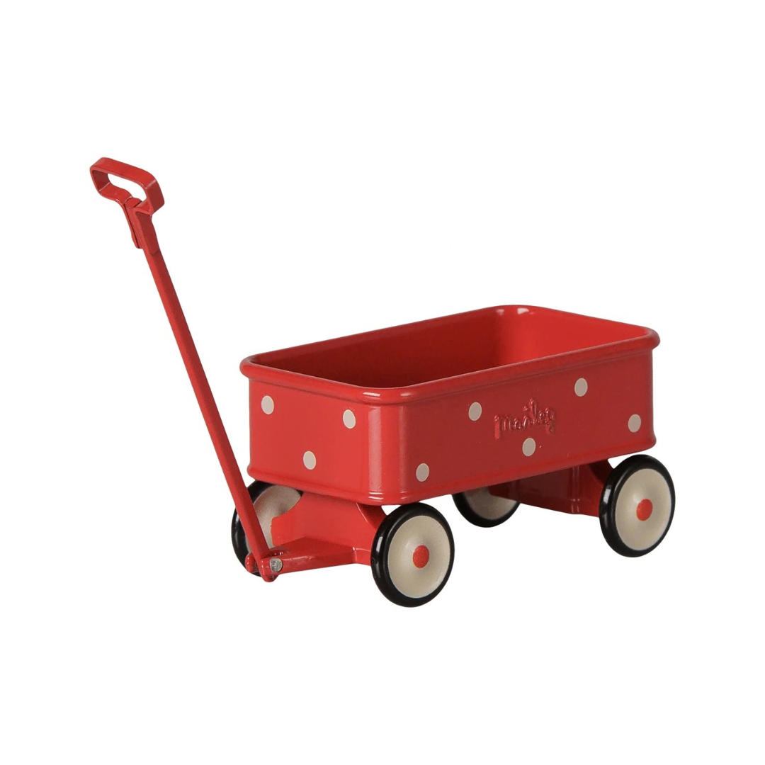 Wagon, Mouse Size - Red