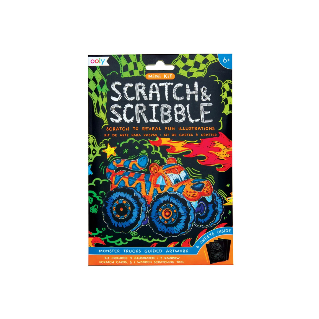 Monster Truck Mini Scratch & Scribble