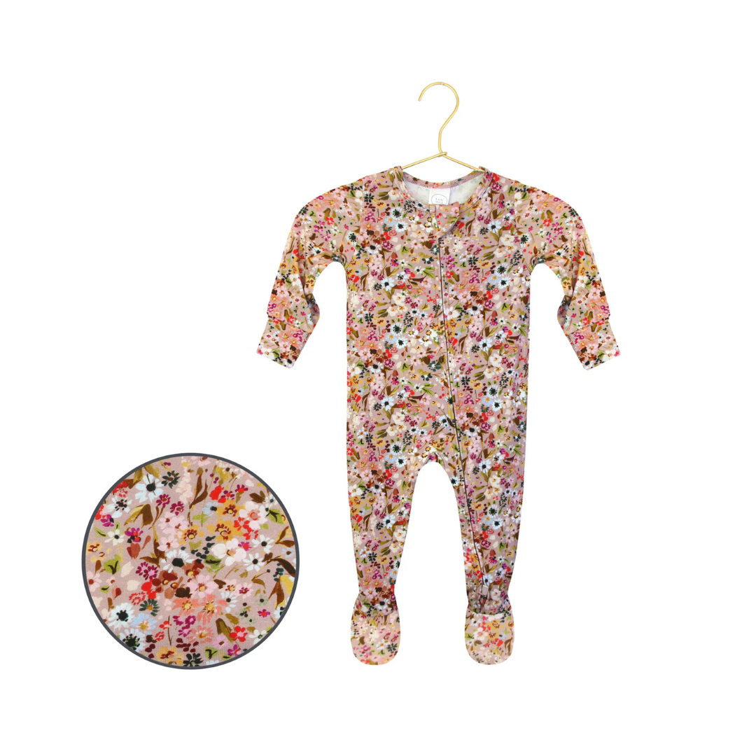 Penelope Zipper Footie