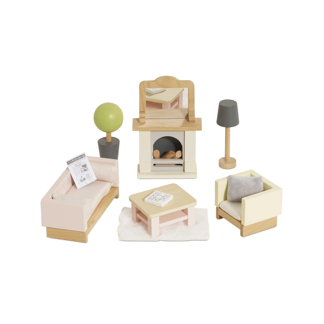 Doll House Sitting Room Furniture Set