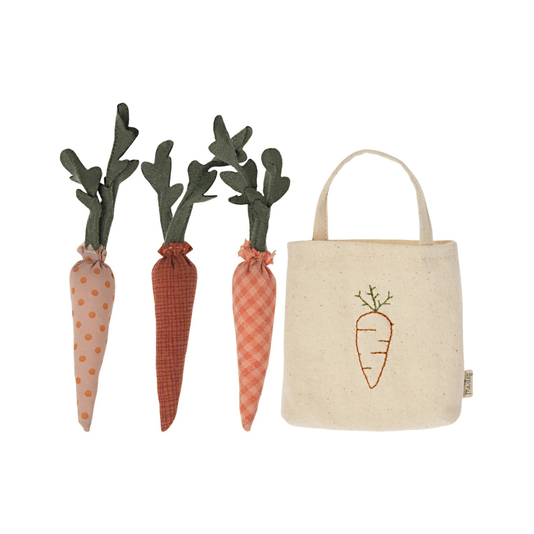 Carrots in Shopping Bag