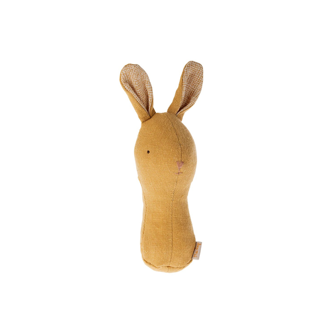 Lullaby Friends Bunny Rattle, Dusty Yellow
