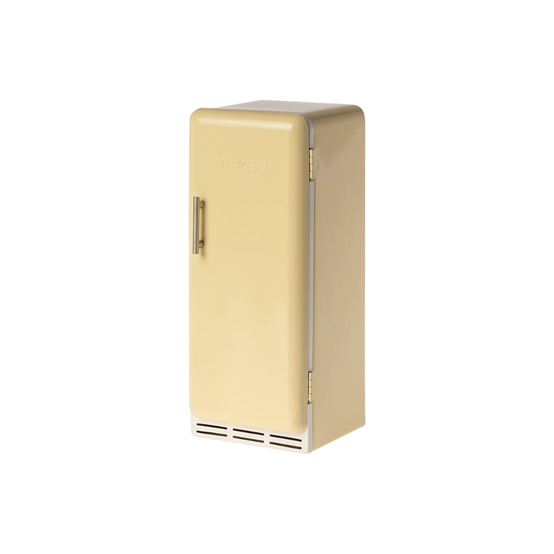Miniature Fridge Yellow