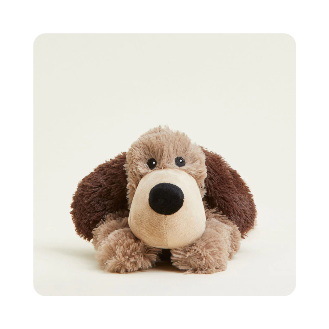Brown With Dark Brown Ears Dog Warmies Junior