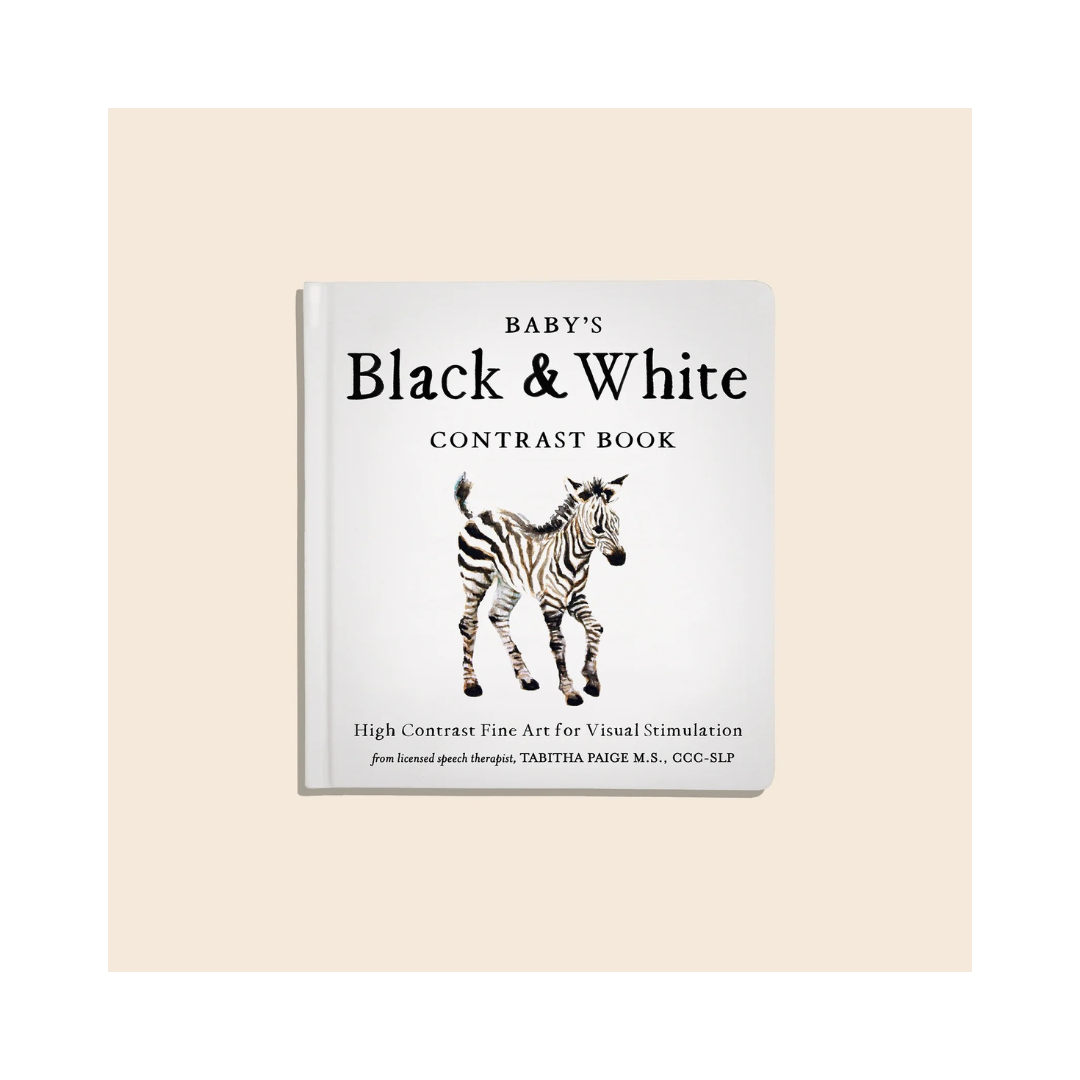 Black & White Contrast Book For Baby