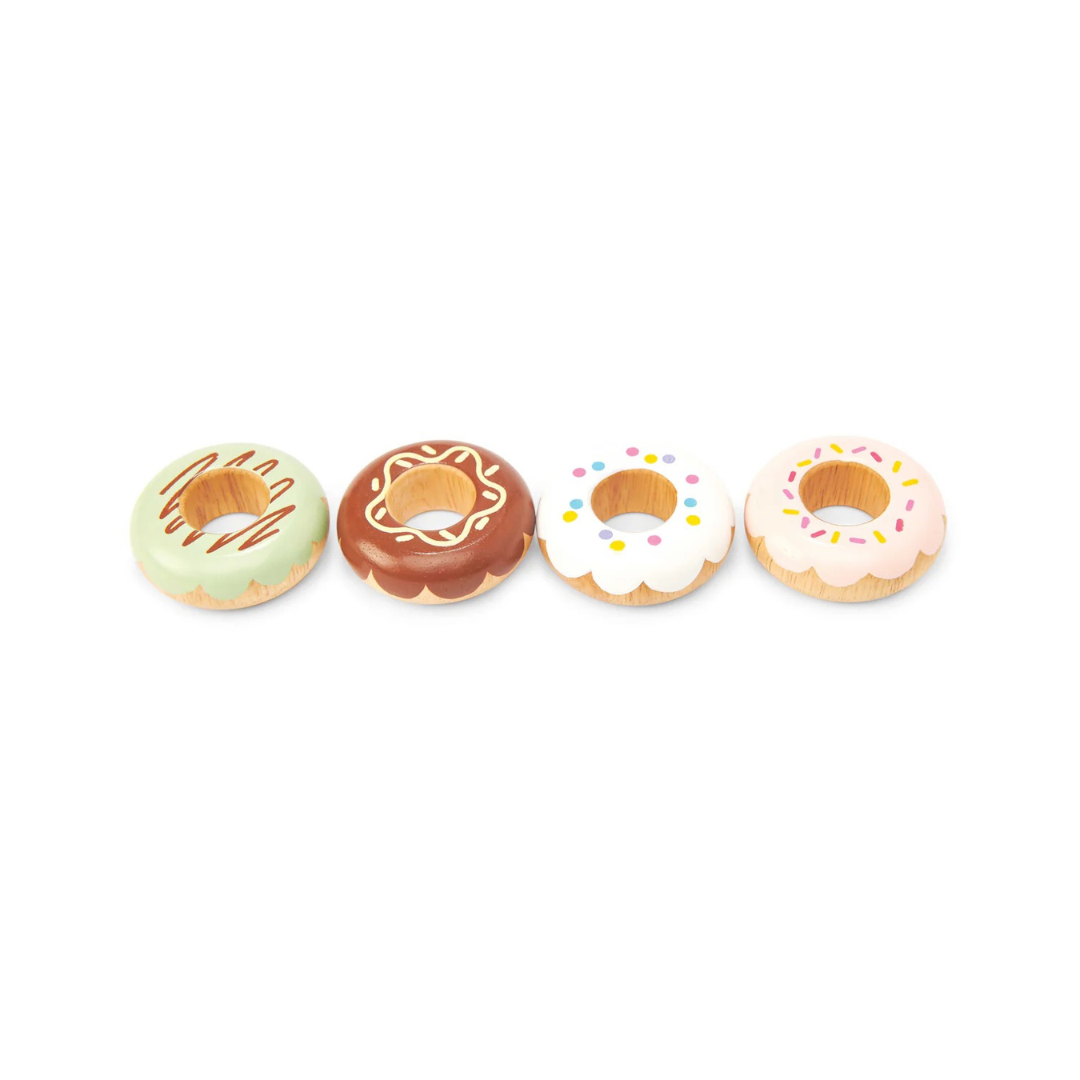 Wooden Donut Play Food Set
