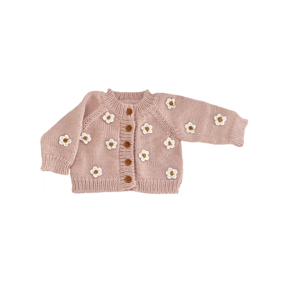 Blush Flower Cardigan