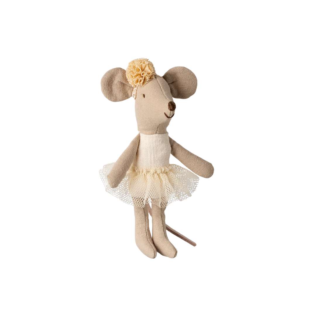 Ballerina Mouse Little Sister Off White