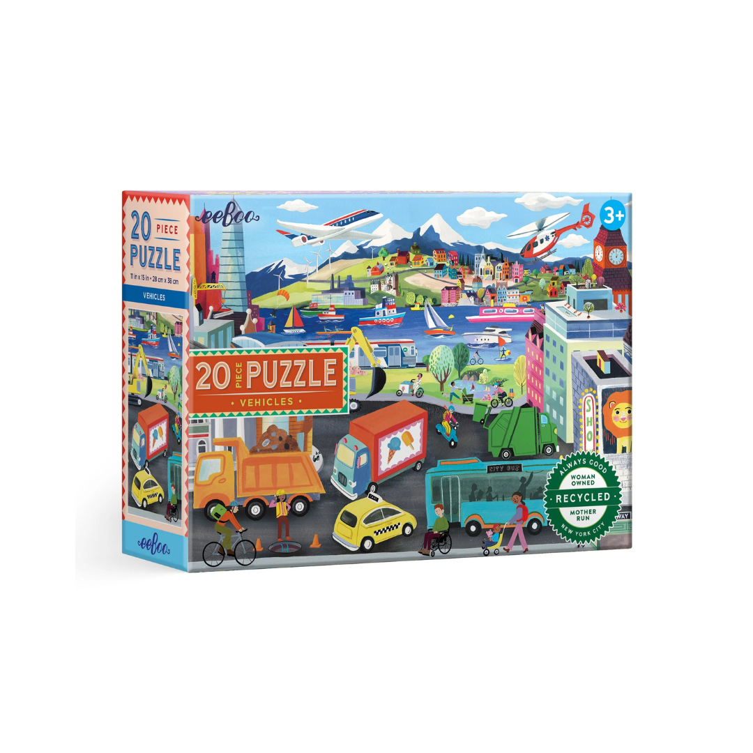 Vehicles 20 Piece Puzzle
