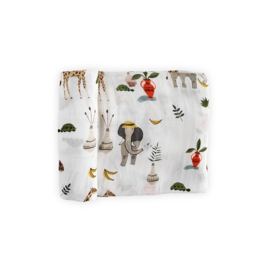 Safari Social Deluxe Swaddle