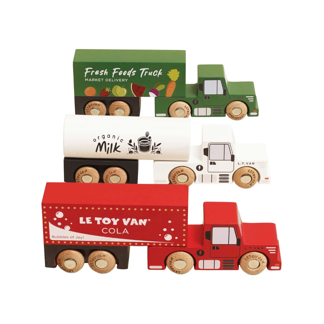 Wooden Trailer Trucks