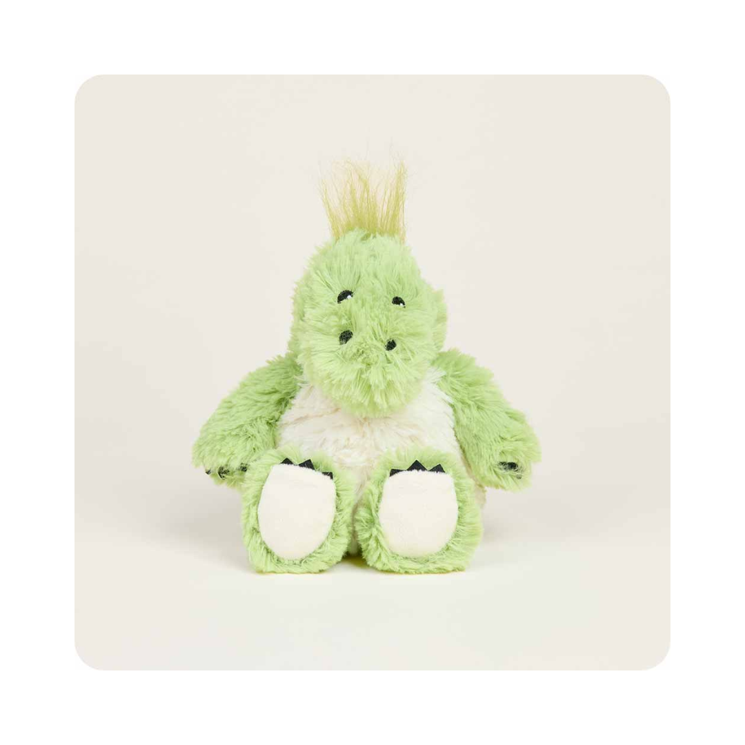 Green Dinosaur Warmies Junior