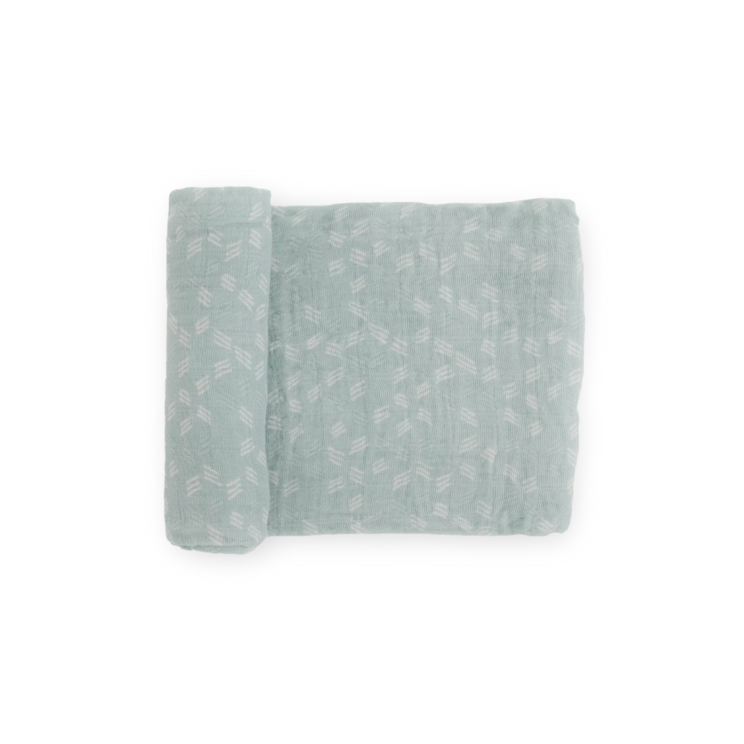 Cotton Muslin Swaddle Misty Field