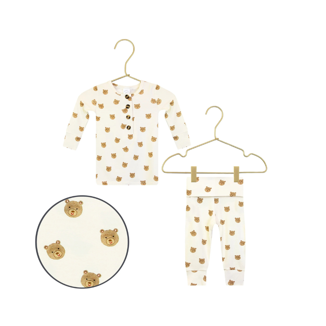 Teddy Top + Bottoms