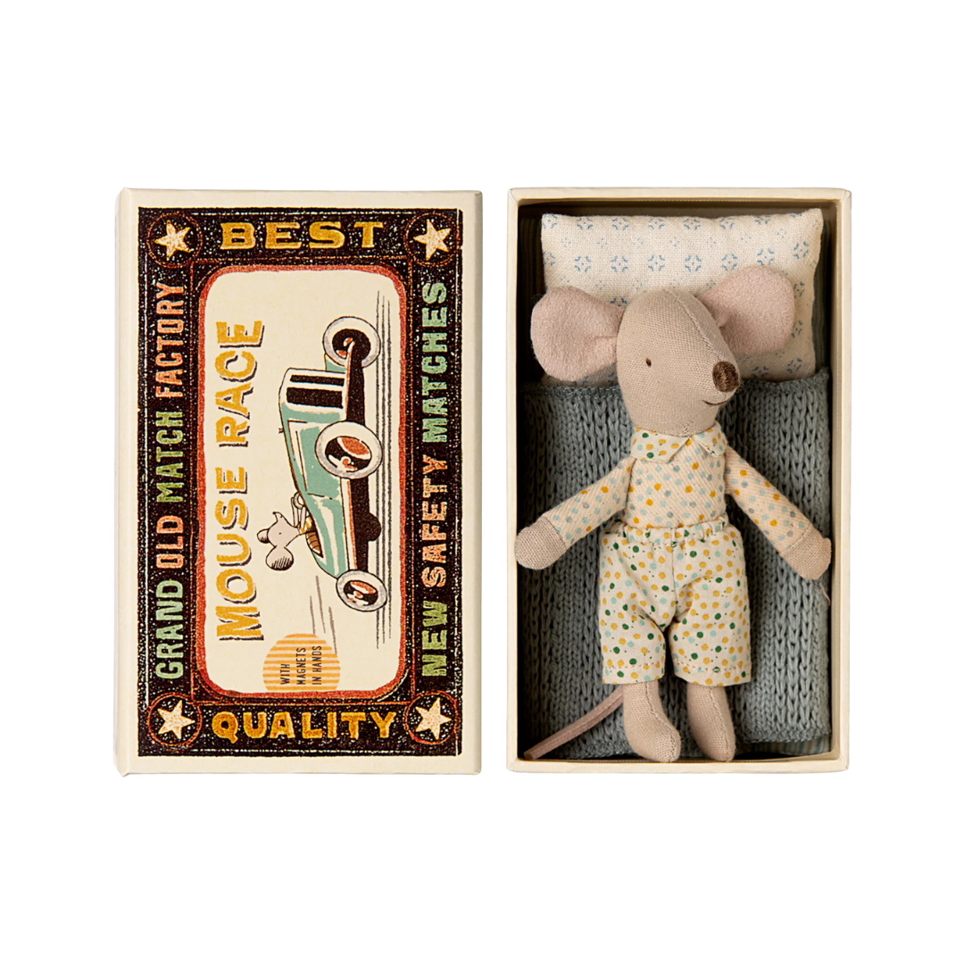 Little Brother Mouse in Matchbox