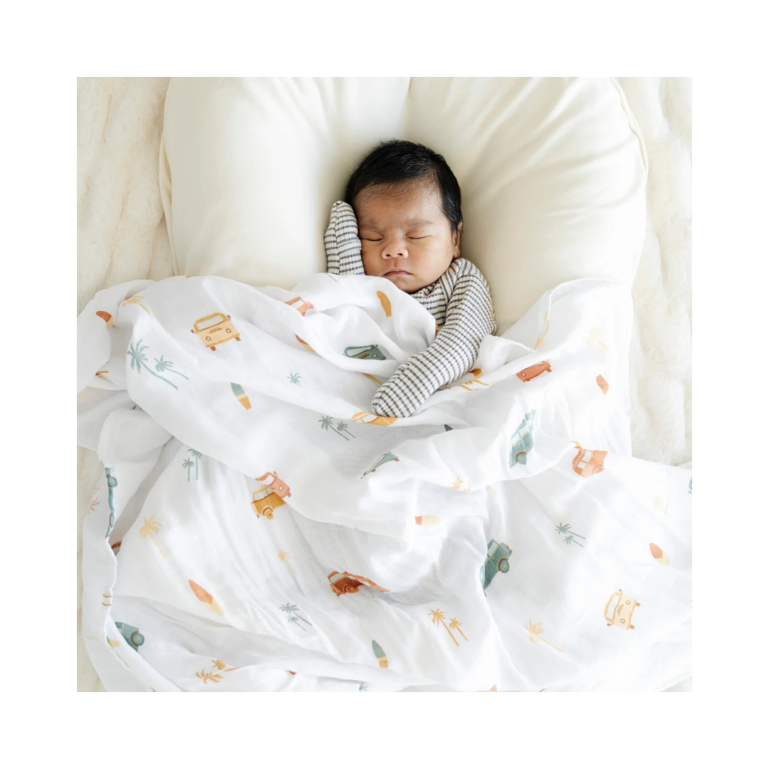 Van Life Swaddle Blanket