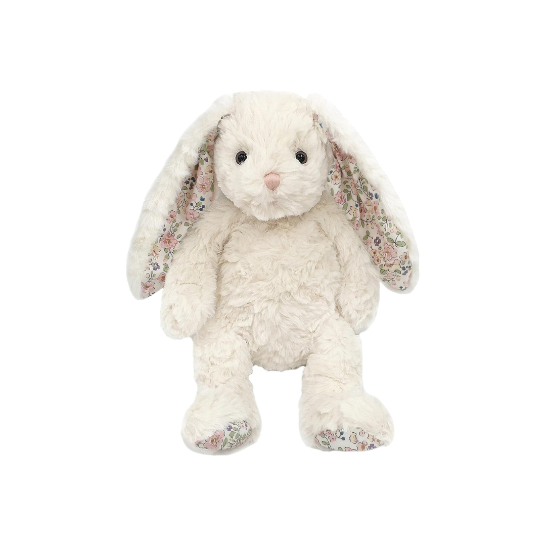 Cream Floral Faith Bunny