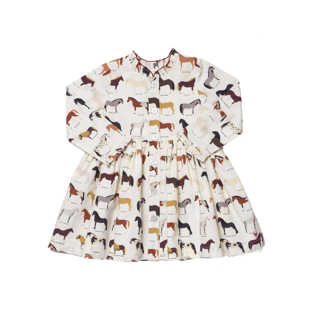Autumn Horse Breeds Dress